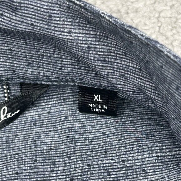 Travis Mathew Jacket Mens Extra Large Coto De Caza Blue Lightweight Golf Zip Up - Picture 6 of 16